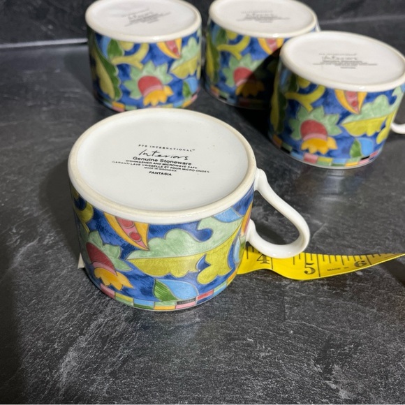 PTS International Interiors Fantasia Cups Set Of 4 - Picture 5 of 6